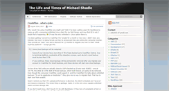 Desktop Screenshot of michaelshadle.com