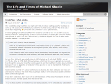 Tablet Screenshot of michaelshadle.com
